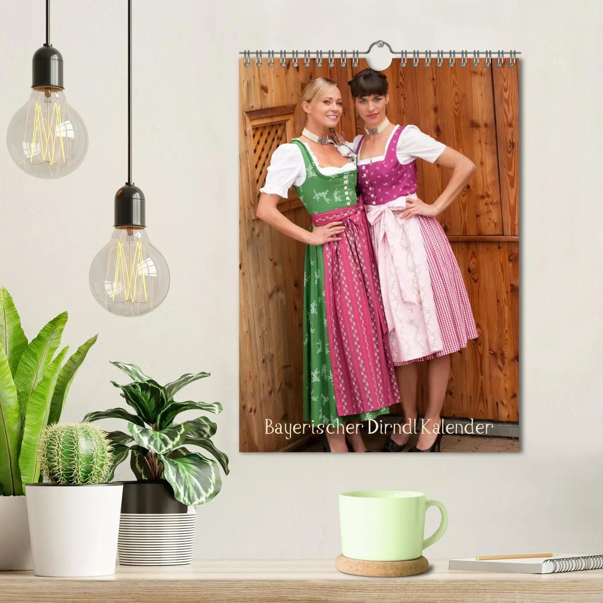 Bild: 9783516483932 | Bayerischer Dirndlkalender (Wandkalender 2026 DIN A4 hoch),...