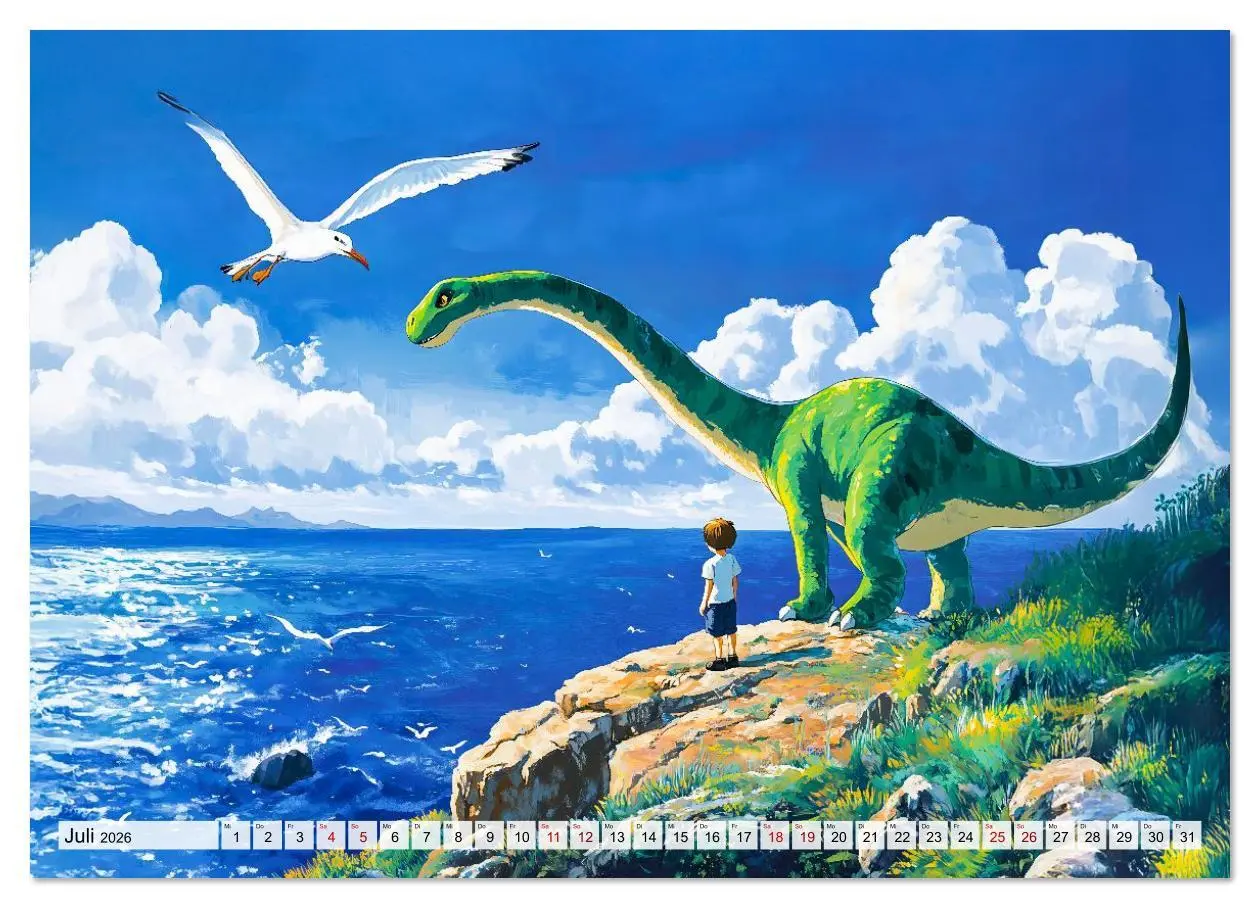 Bild: 9783516623932 | Abenteuer mit Dinosauriern - Tolle Dino-Freunde für das Jahr...