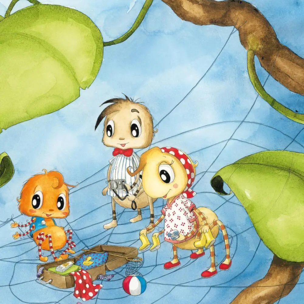 Bild: 9783551033932 | Maxi Pixi 475: Die kleine Spinne Widerlich: Ausflug ans Meer | Amft
