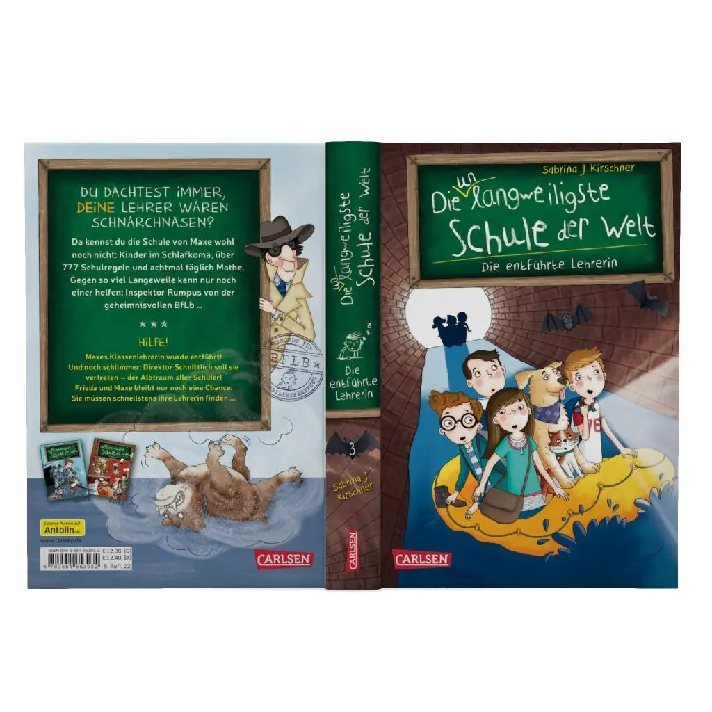 Bild: 9783551653932 | Die unlangweiligste Schule der Welt 3: Die entführte Lehrerin | Buch