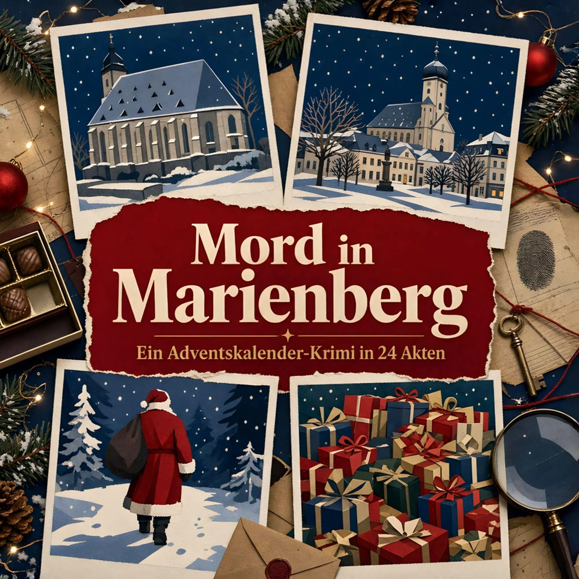 Cover: 9783696123932 | Mord in Marienberg | Ein Adventskalender-Krimi in 24 Akten | Theo Lang