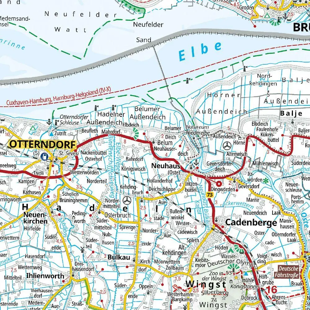 Bild: 9783826423932 | ADAC Stadtatlas Hamburg 1:20.000 | mit Lübeck, Lüneburg | Taschenbuch