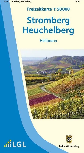 Cover: 9783863983932 | Topographische Freizeitkarte Baden-Württemberg Stromberg Heuchelberg