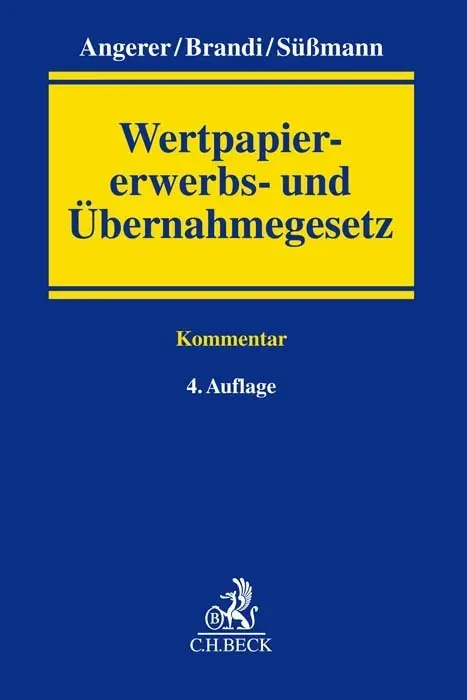 Cover: 9783406794032 | Wertpapiererwerbs- und Übernahmegesetz (WpÜG) | Kommentar | Buch | XX