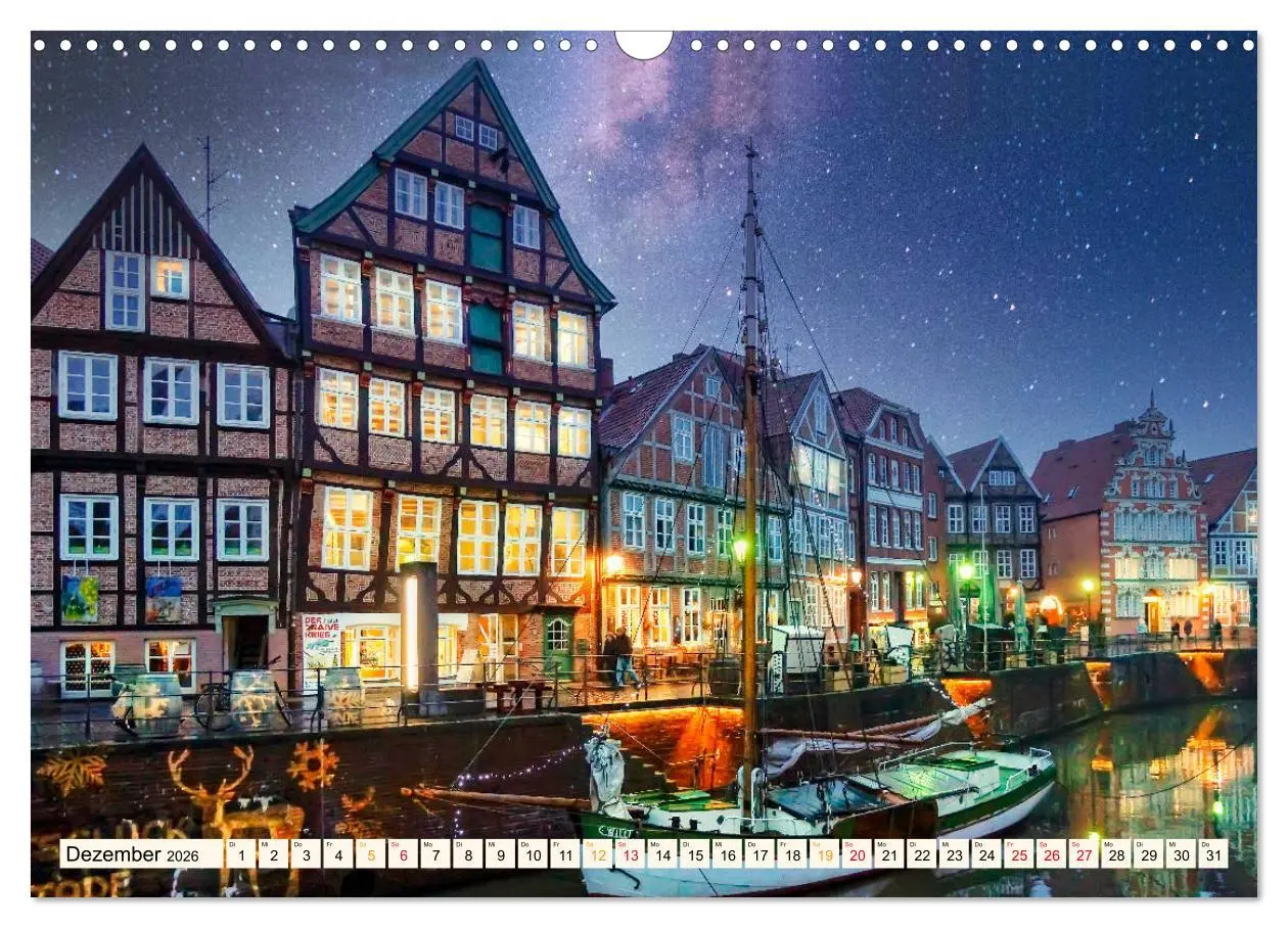 Bild: 9783457734032 | Reise durch Deutschland - Hansestadt Stade (Wandkalender 2026 DIN...
