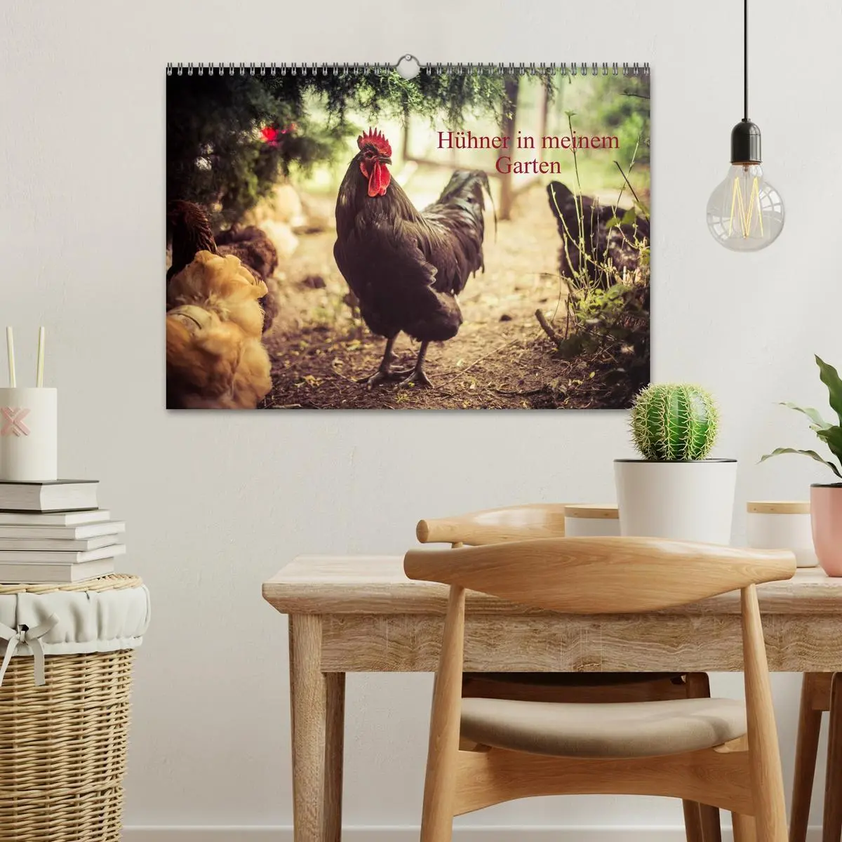 Bild: 9783457974032 | Hühner in meinem Garten (Wandkalender 2026 DIN A3 quer), CALVENDO...