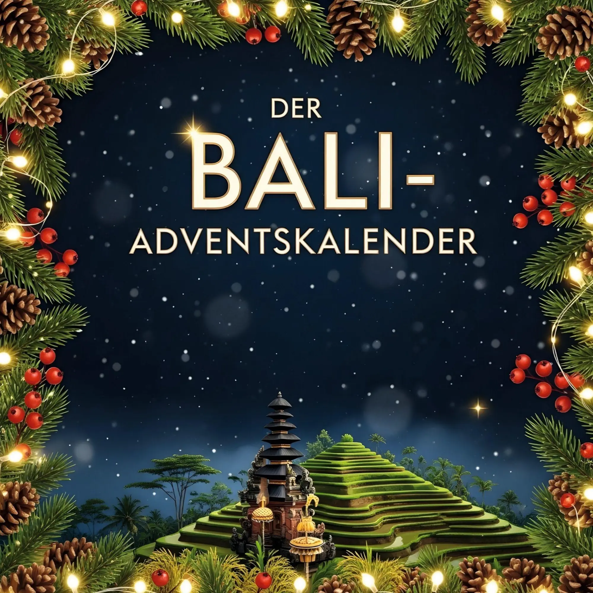 Cover: 9783695334032 | Der Bali-Adventskalender | Nele Günther | Taschenbuch | 100 S. | 2025