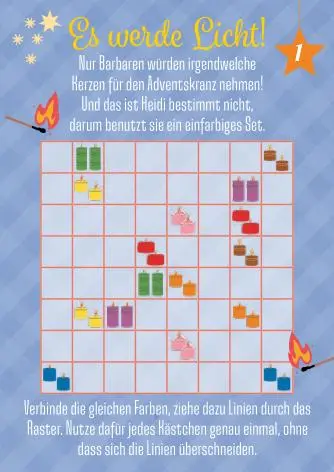 Bild: 9783780614032 | Rätseladventskalender to go 7 | Mit 24 kniffligen Rätseln | Schwarz