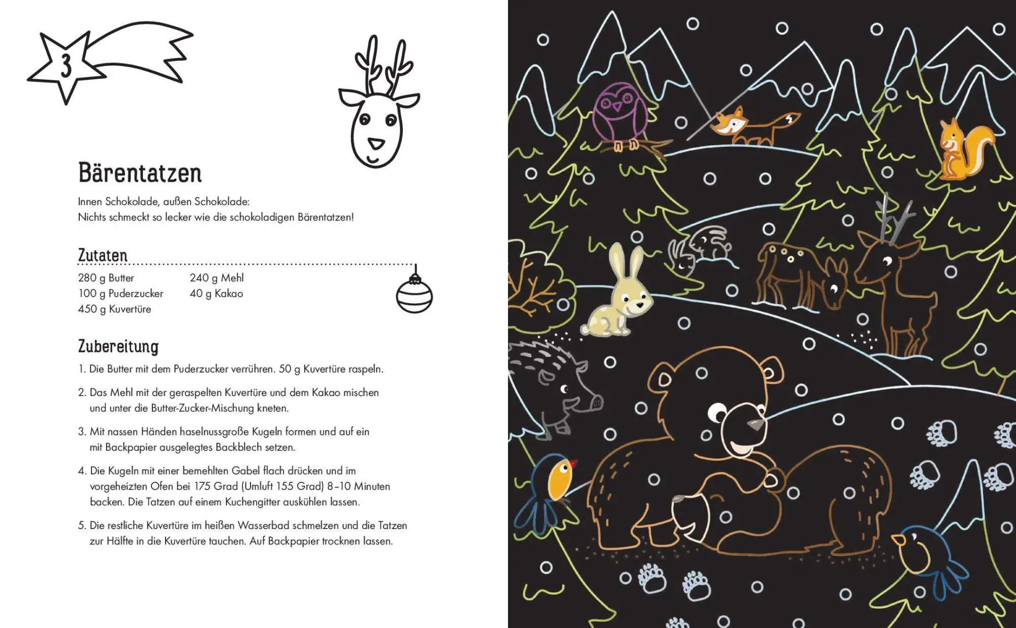 Bild: 9783849944032 | Das große Adventskalender Kritzel-Kratzel Buch | Taschenbuch | 50 S.