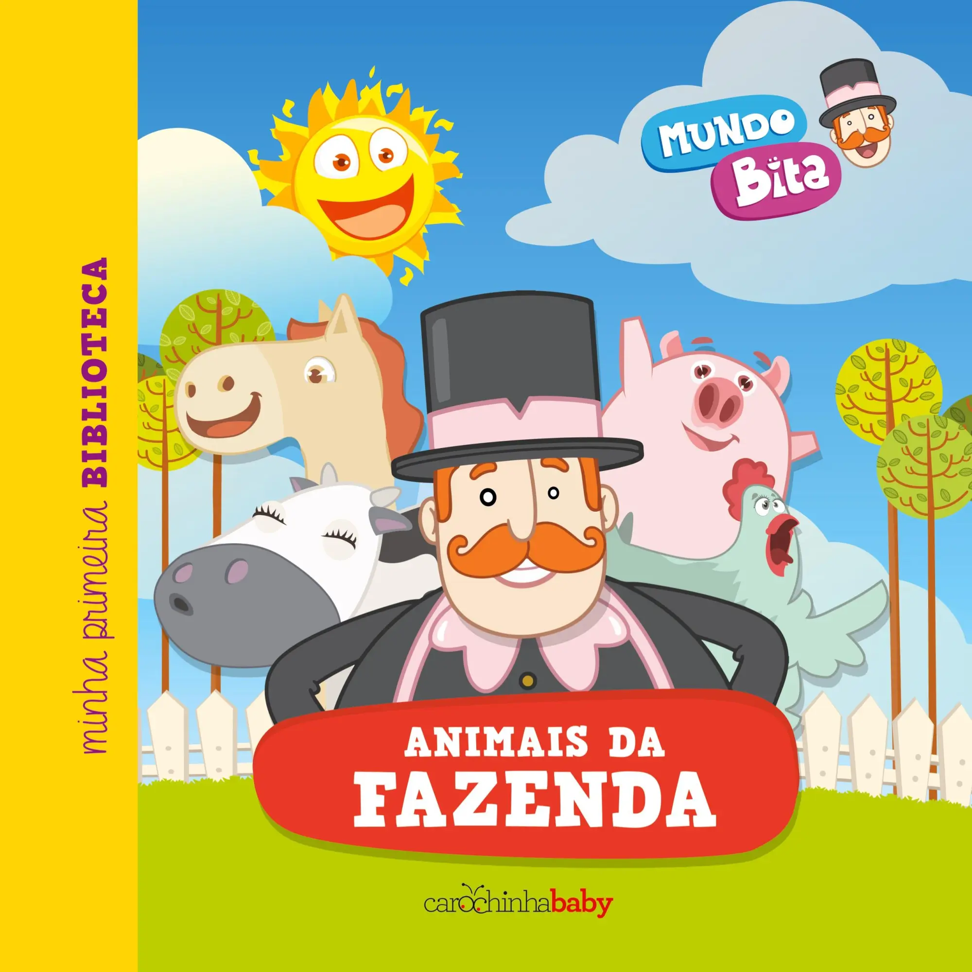 Cover: 9788593244032 | Mundo Bita - Animais da fazenda | Carochinha Baby | Taschenbuch | 2016