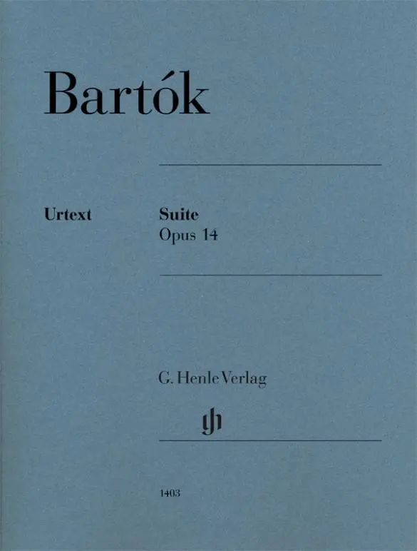 Cover: 9790201814032 | Suite op. 14 | Instrumentation: Piano solo | Béla Bartók | Taschenbuch
