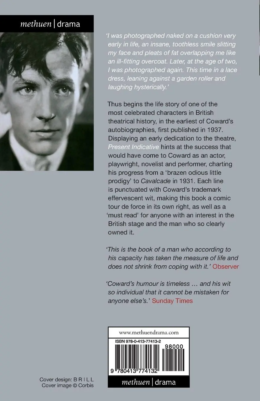 Rückseite: 9780413774132 | Present Indicative | The First Autobiography of Noël Coward | Coward