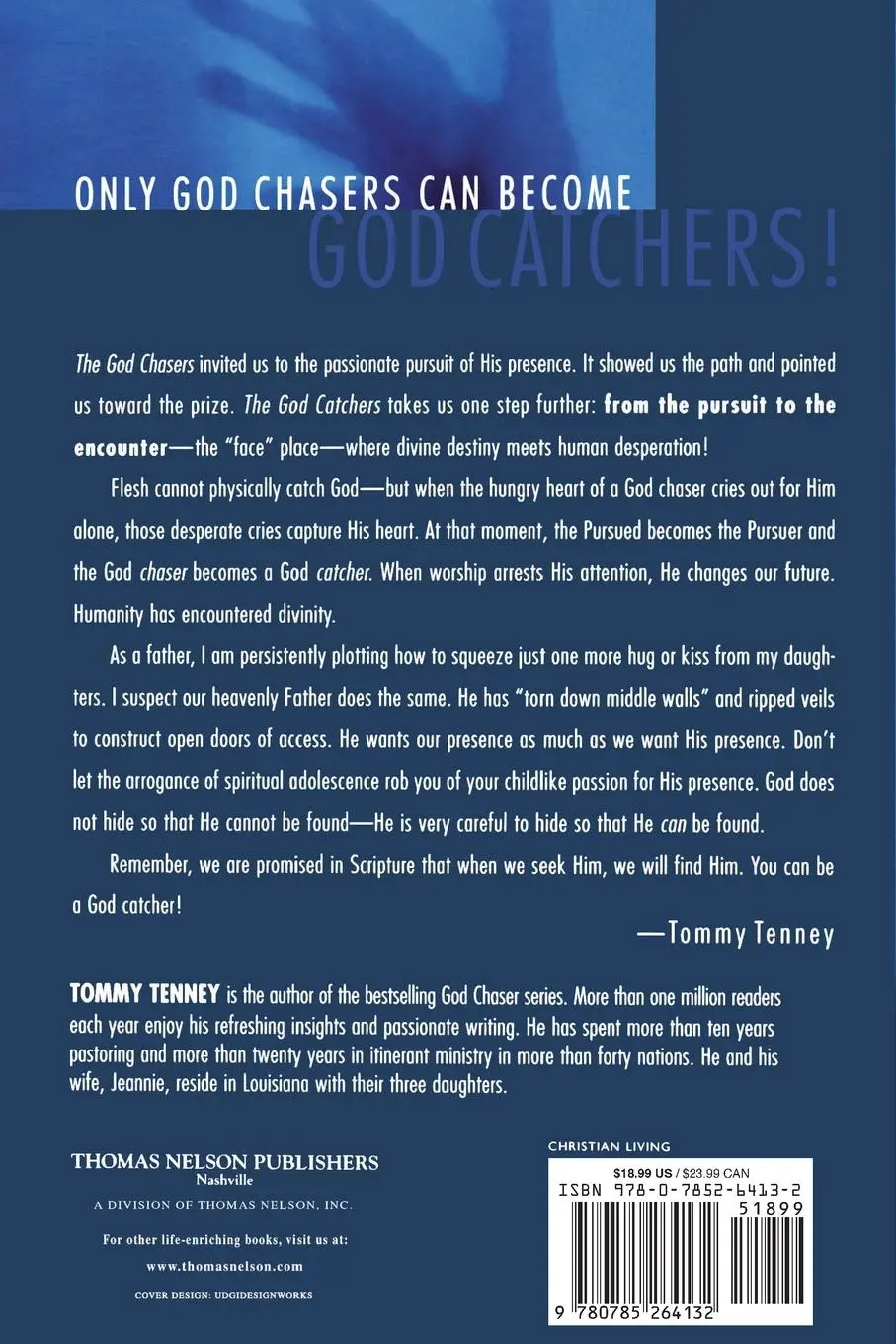Rückseite: 9780785264132 | The God Catchers | Tommy Tenney | Taschenbuch | Englisch | 2003