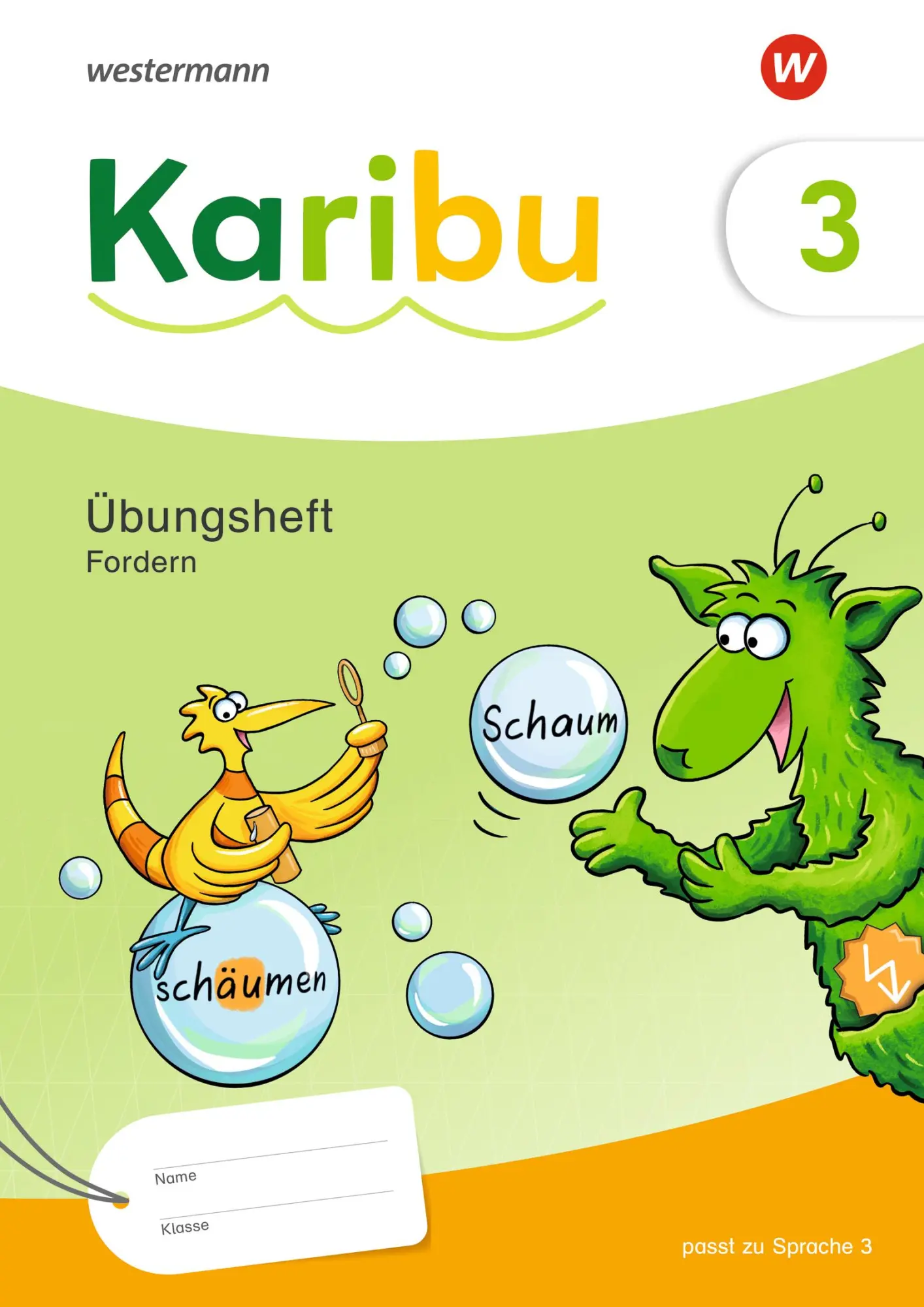 Cover: 9783141294132 | Karibu. Übungsheft Fordern 3 | Ausgabe 2024 | Birgit Weiss | Broschüre