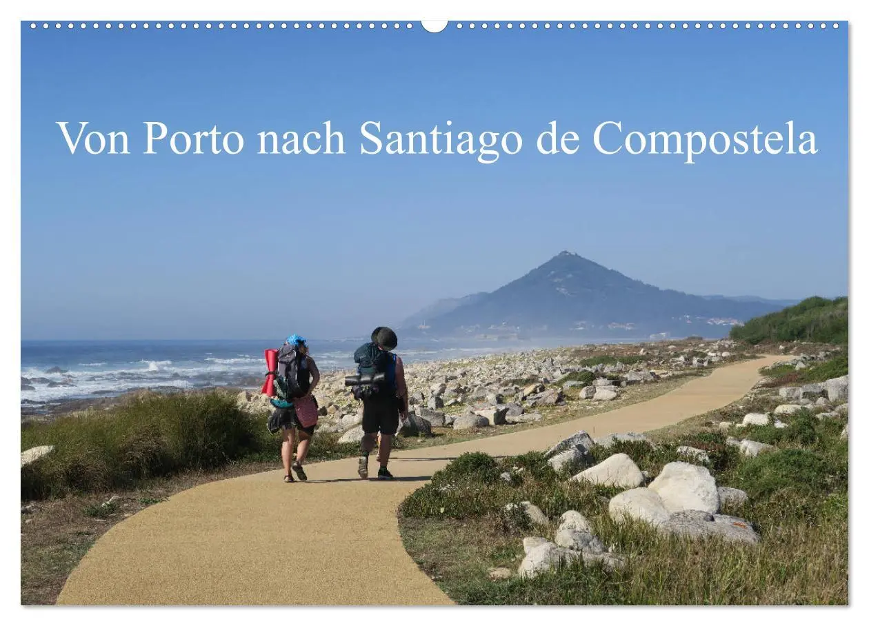 Cover: 9783457724132 | Von Porto nach Santiago de Compostela (Wandkalender 2026 DIN A2...