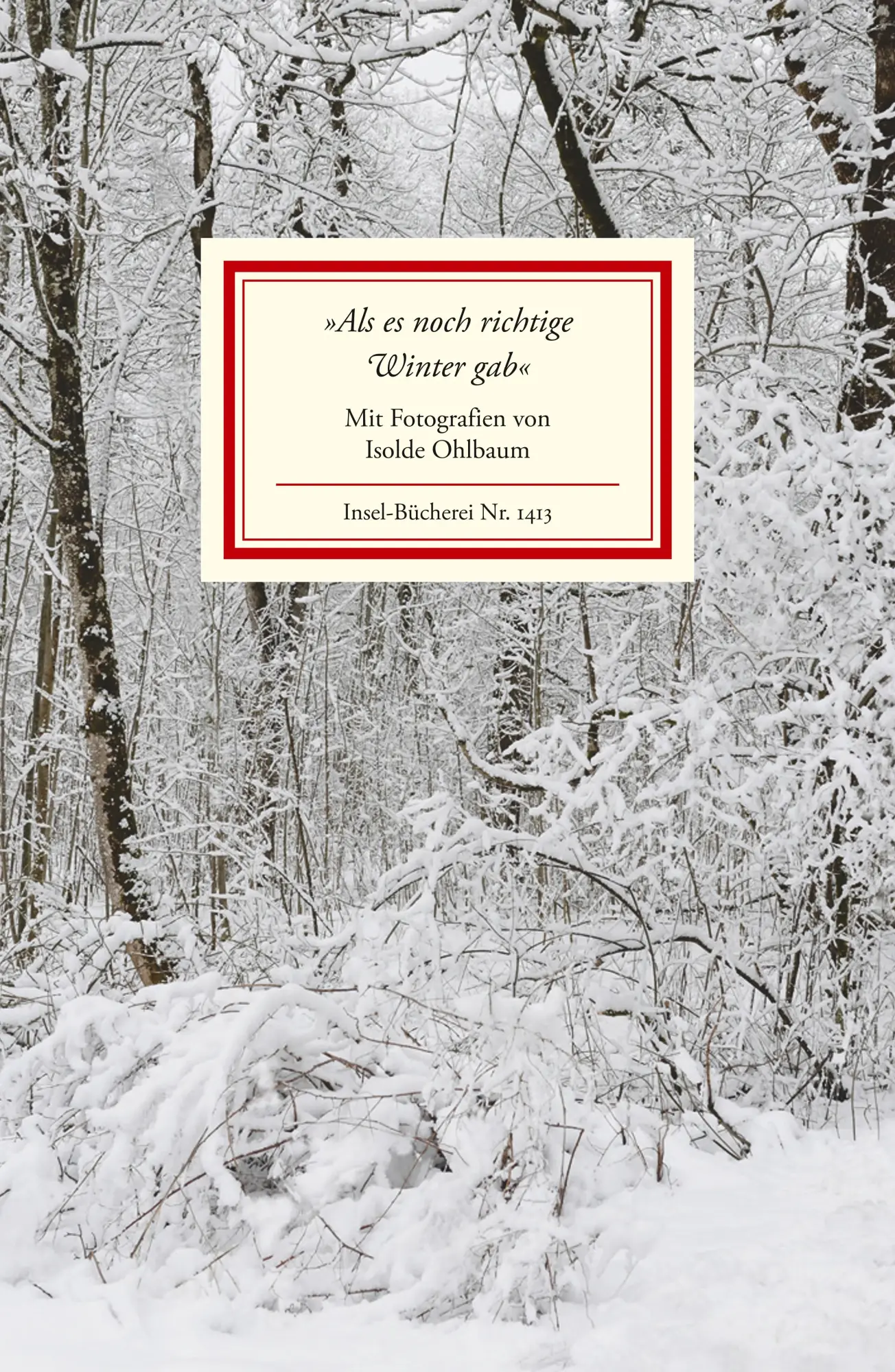 Cover: 9783458194132 | »Als es noch richtige Winter gab« | Ein Lesebuch | Matthias Reiner