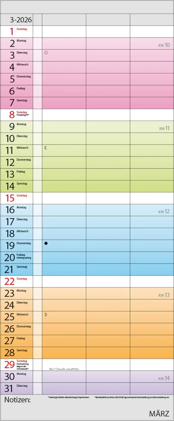 Bild: 9783731884132 | Farbenspiel - Planer für 2 2026 | Verlag Korsch | Kalender | 14 S.