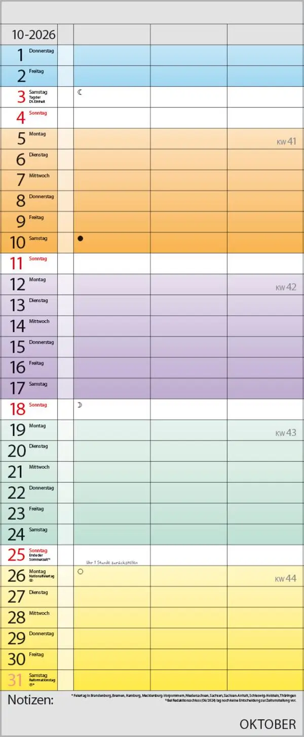 Bild: 9783731884132 | Farbenspiel - Planer für 2 2026 | Verlag Korsch | Kalender | 14 S.