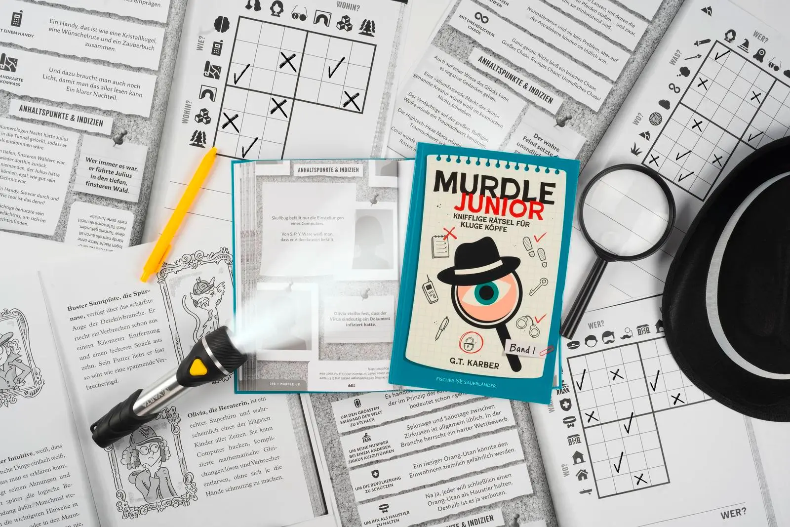 Bild: 9783737374132 | Murdle junior 1 | G. T. Karber | Buch | Die Krimirätselserie | 240 S.