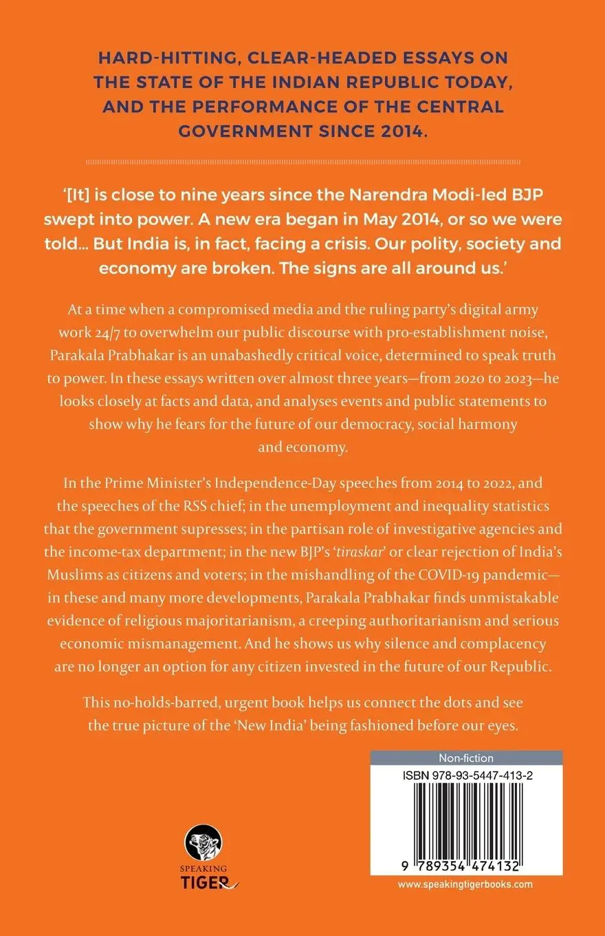 Rückseite: 9789354474132 | THE CROOKED TIMBER OF NEW INDIA ESSAYS ON A REPUBLIC IN CRISIS | Buch