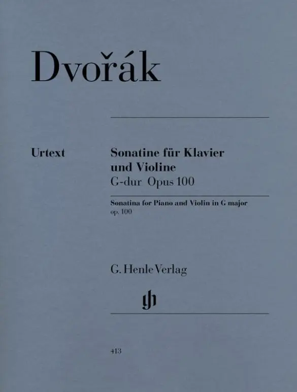 Cover: 9790201804132 | Dvorák, Antonín - Violinsonatine G-dur op. 100 | Antonín Dvorák | Buch