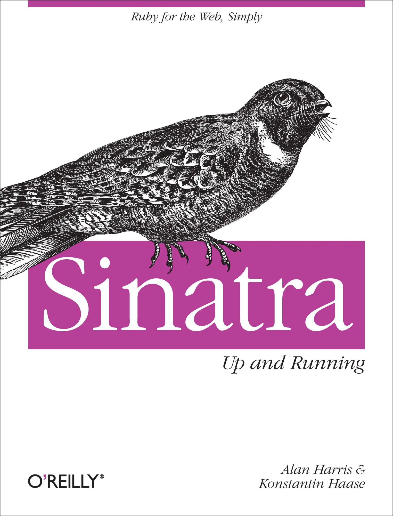 Cover: 9781449304232 | Sinatra: Up and Running | Ruby for the Web, Simply | Harris (u. a.)