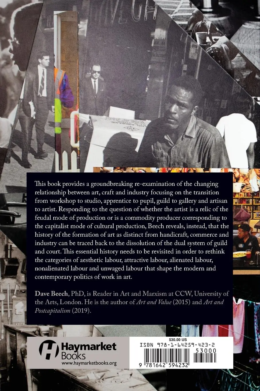 Rückseite: 9781642594232 | Art and Labour | Dave Beech | Taschenbuch | Kartoniert / Broschiert