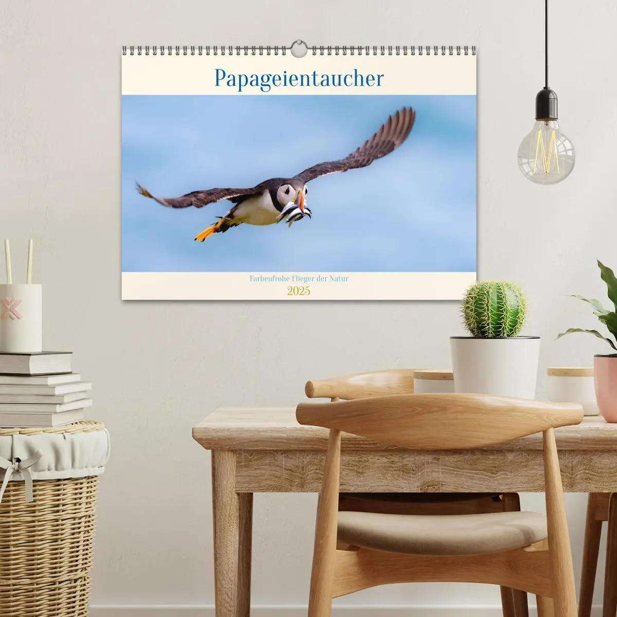 Bild: 9783457194232 | Papageientaucher - Farbenfrohe Flieger der Natur (Wandkalender 2025...