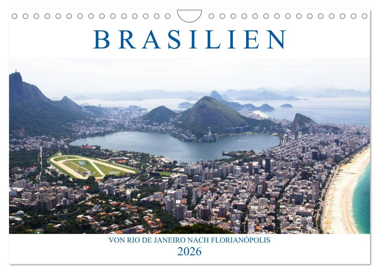 Cover: 9783457884232 | Brasilien - Von Rio nach Florianópolis (Wandkalender 2026 DIN A4...