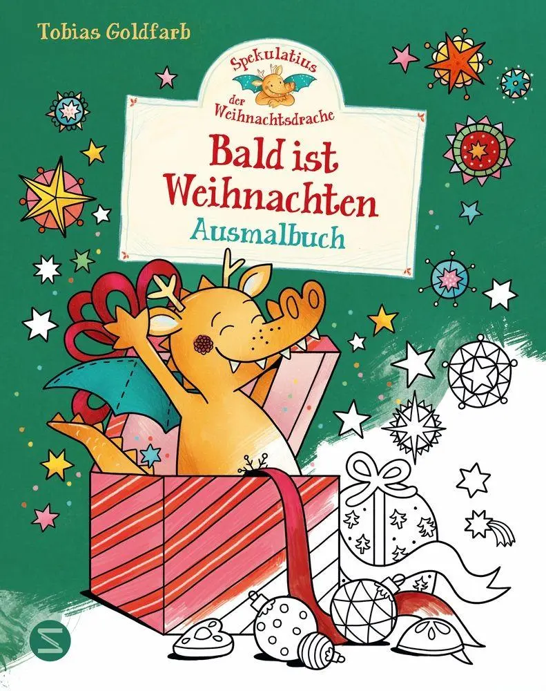Cover: 9783505154232 | Spekulatius, der Weihnachtsdrache. Bald ist Weihnachten. Ausmalbuch