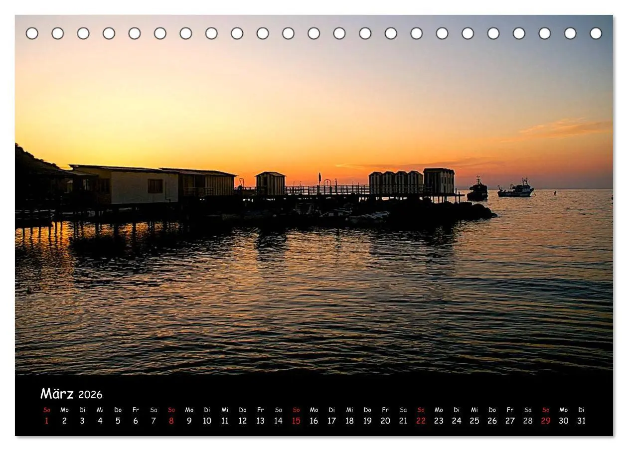 Bild: 9783516114232 | Amalfiküste 2026 (Tischkalender 2026 DIN A5 quer), CALVENDO...
