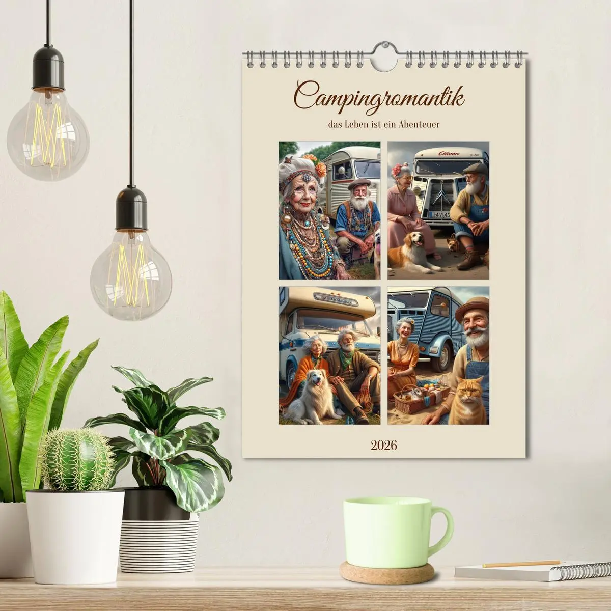 Bild: 9783516284232 | Campingromantik das Leben ist ein Abenteuer (Wandkalender 2026 DIN...