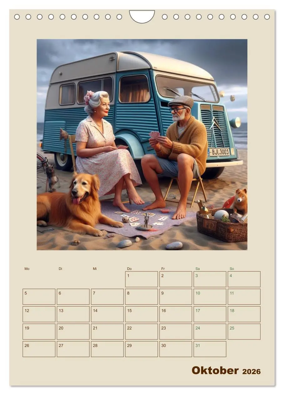 Bild: 9783516284232 | Campingromantik das Leben ist ein Abenteuer (Wandkalender 2026 DIN...