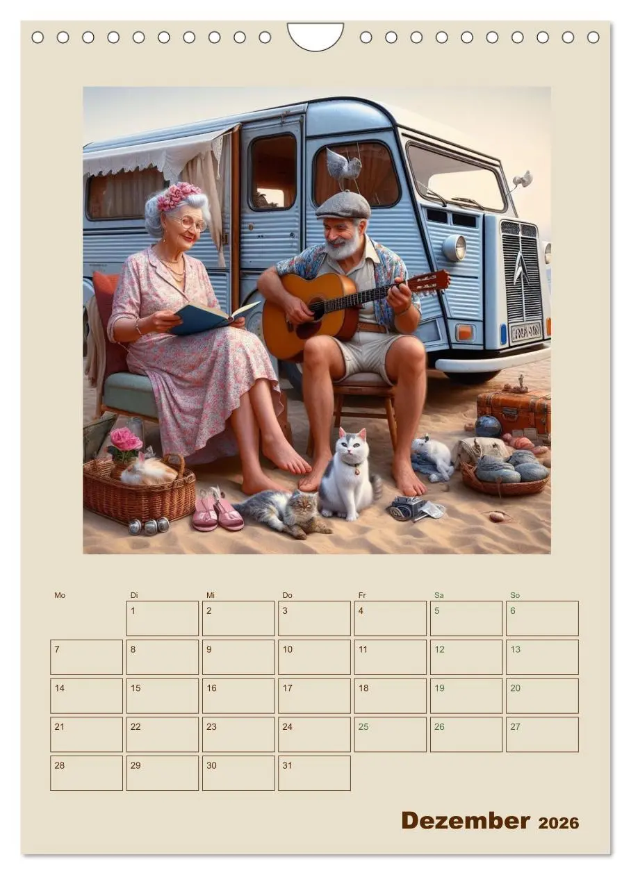 Bild: 9783516284232 | Campingromantik das Leben ist ein Abenteuer (Wandkalender 2026 DIN...