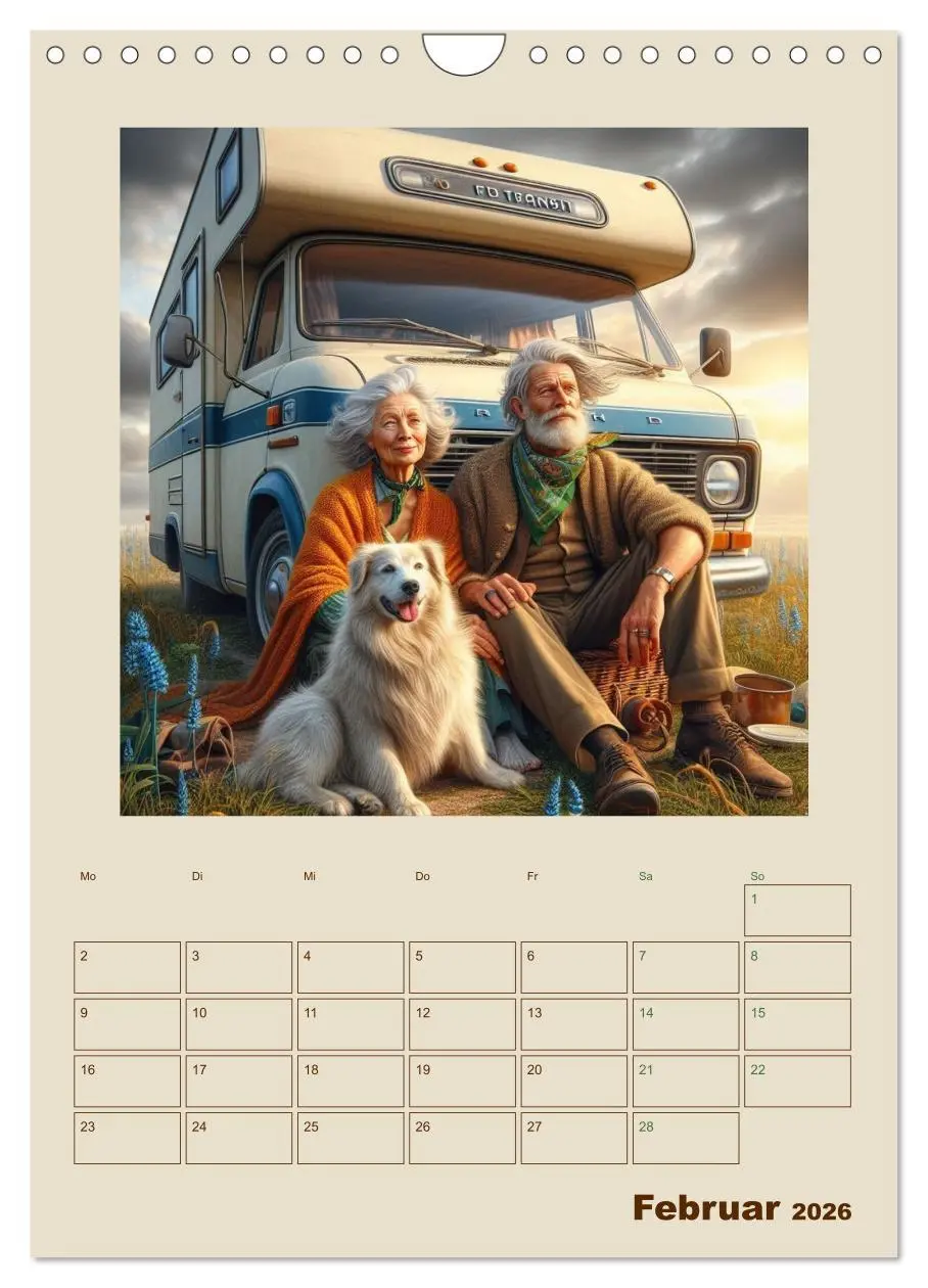 Bild: 9783516284232 | Campingromantik das Leben ist ein Abenteuer (Wandkalender 2026 DIN...
