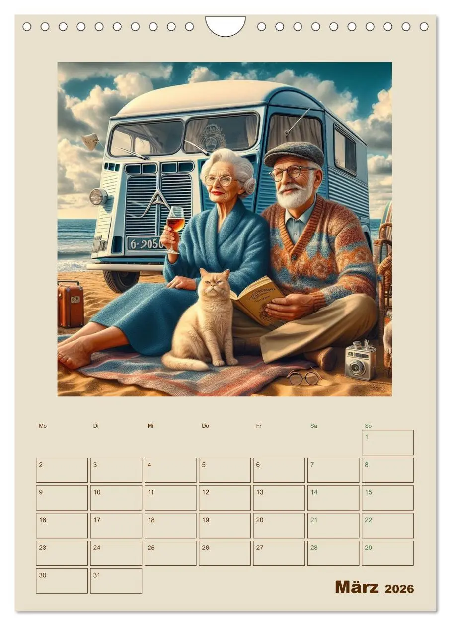Bild: 9783516284232 | Campingromantik das Leben ist ein Abenteuer (Wandkalender 2026 DIN...