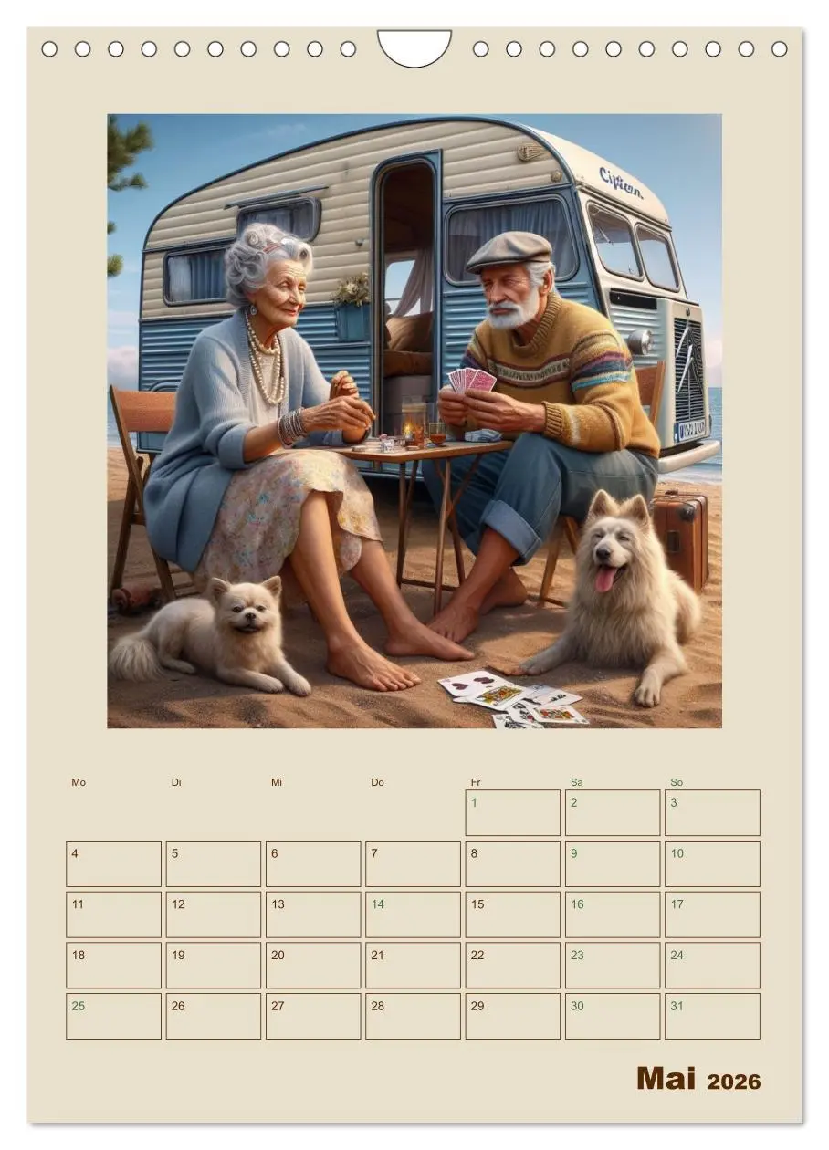 Bild: 9783516284232 | Campingromantik das Leben ist ein Abenteuer (Wandkalender 2026 DIN...