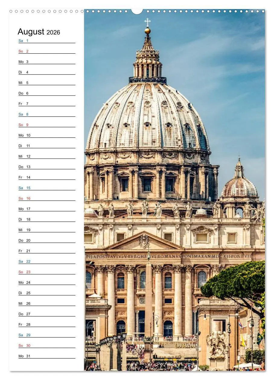 Bild: 9783516424232 | Antikes Rom (Wandkalender 2026 DIN A2 hoch), CALVENDO Monatskalender