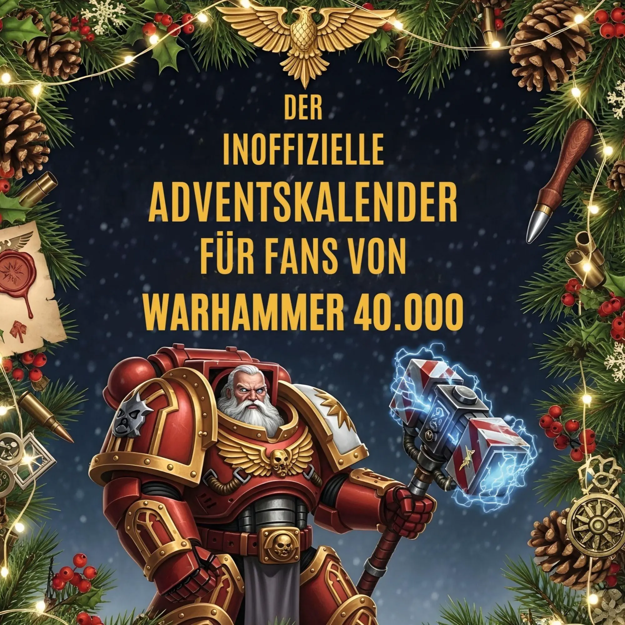 Cover: 9783695314232 | Der inoffizielle Adventskalender für Fans von Warhammer 40.000 | Buch