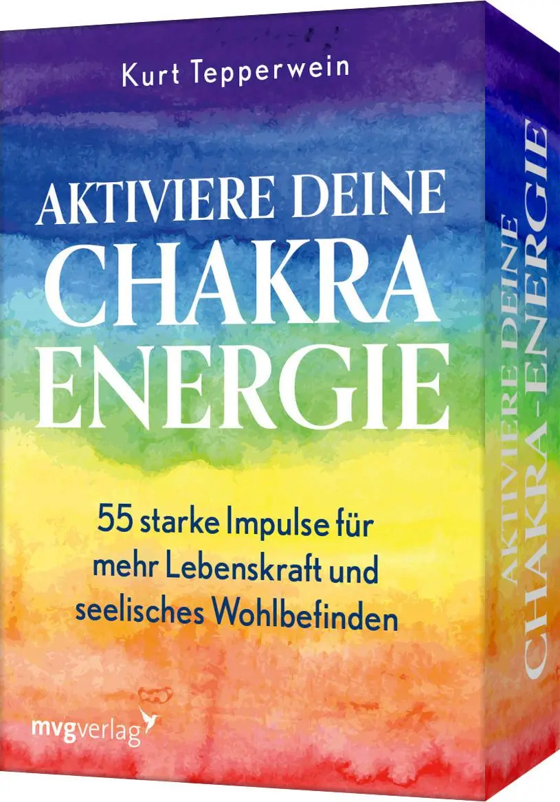 Cover: 9783747404232 | Aktiviere deine Chakra-Energie | Kurt Tepperwein | Box | 57 S. | 2022
