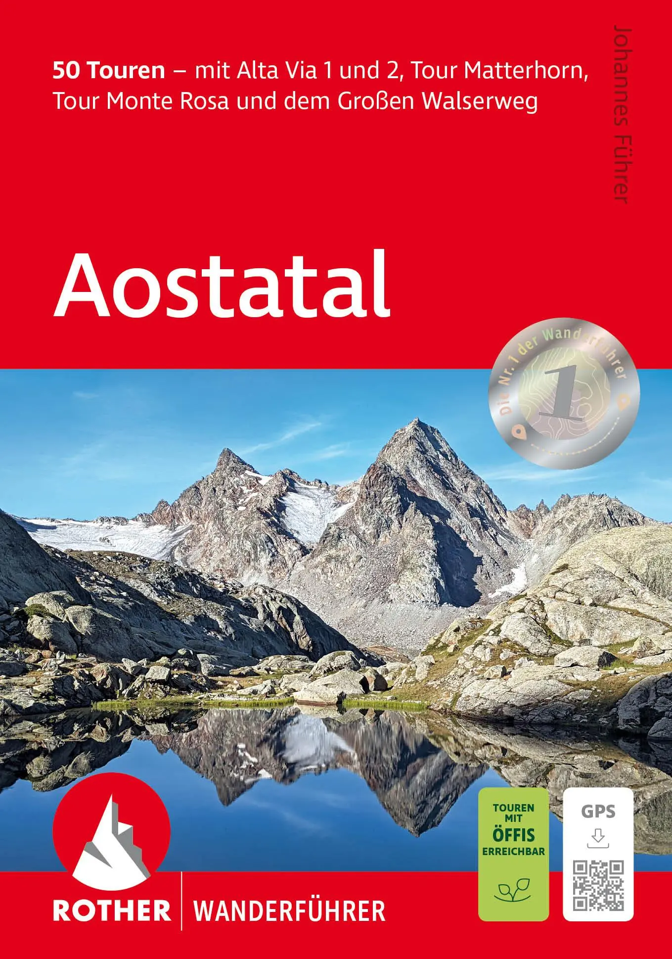 Cover: 9783763314232 | Aostatal | Johannes Führer | Taschenbuch | Rother Wanderführer | 2025