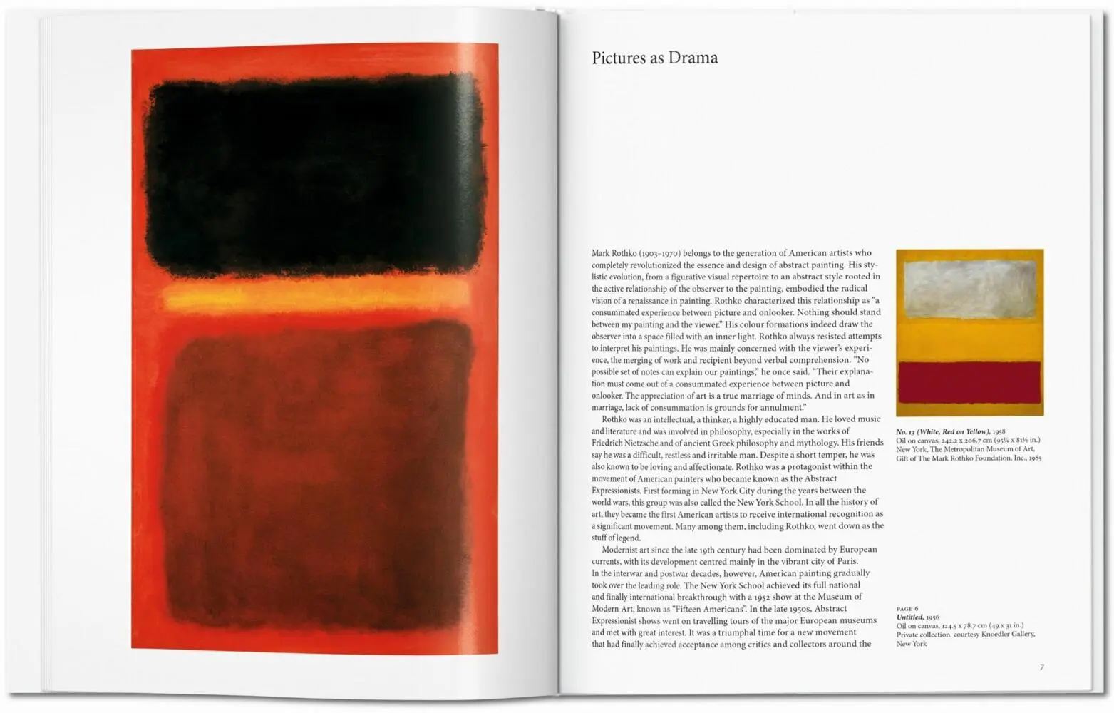 Bild: 9783836504232 | Rothko | 1903-1970 Bilder als Dramen | Jacob Baal-Teshuva | Buch