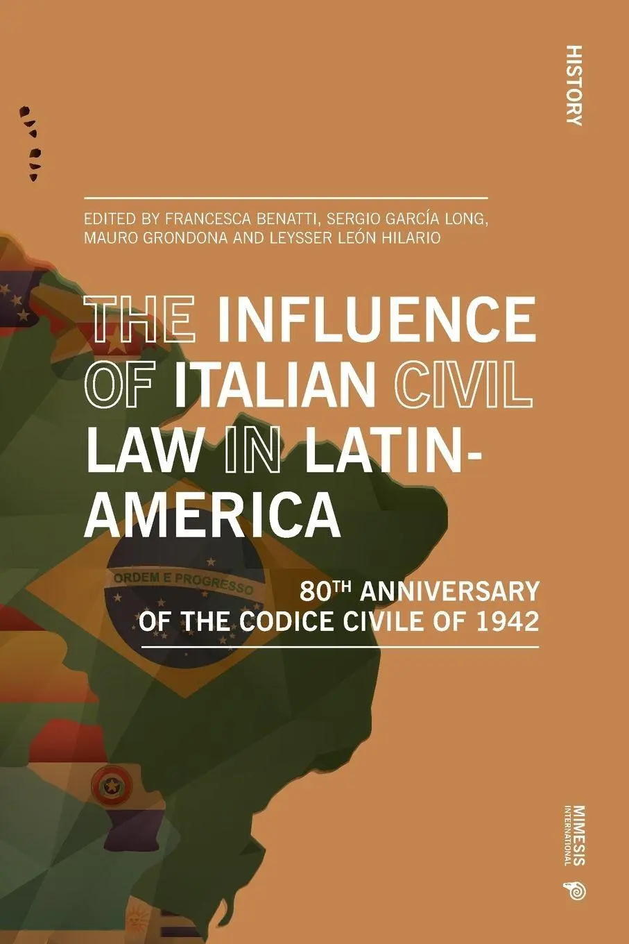 Cover: 9788869774232 | The Influence of Italian Civil Law in Latin-America | Benatti (u. a.)