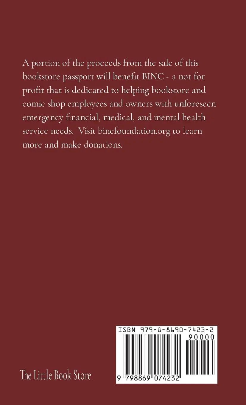 Rückseite: 9798869074232 | Bookstore Passport | Taschenbuch | Englisch | 2023 | EAN 9798869074232