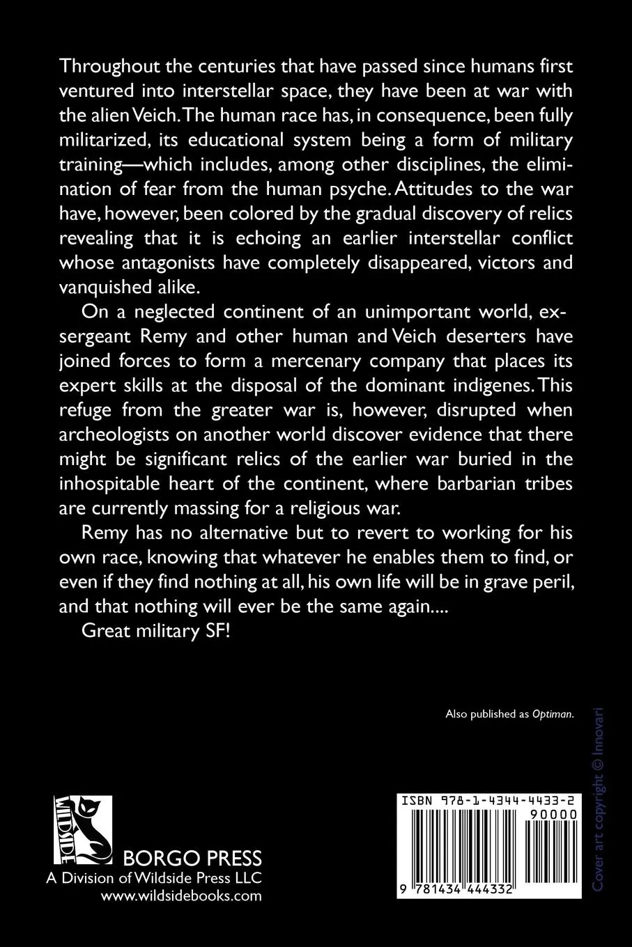 Rückseite: 9781434444332 | War Games | A Science Fiction Novel | Brian Stableford | Taschenbuch