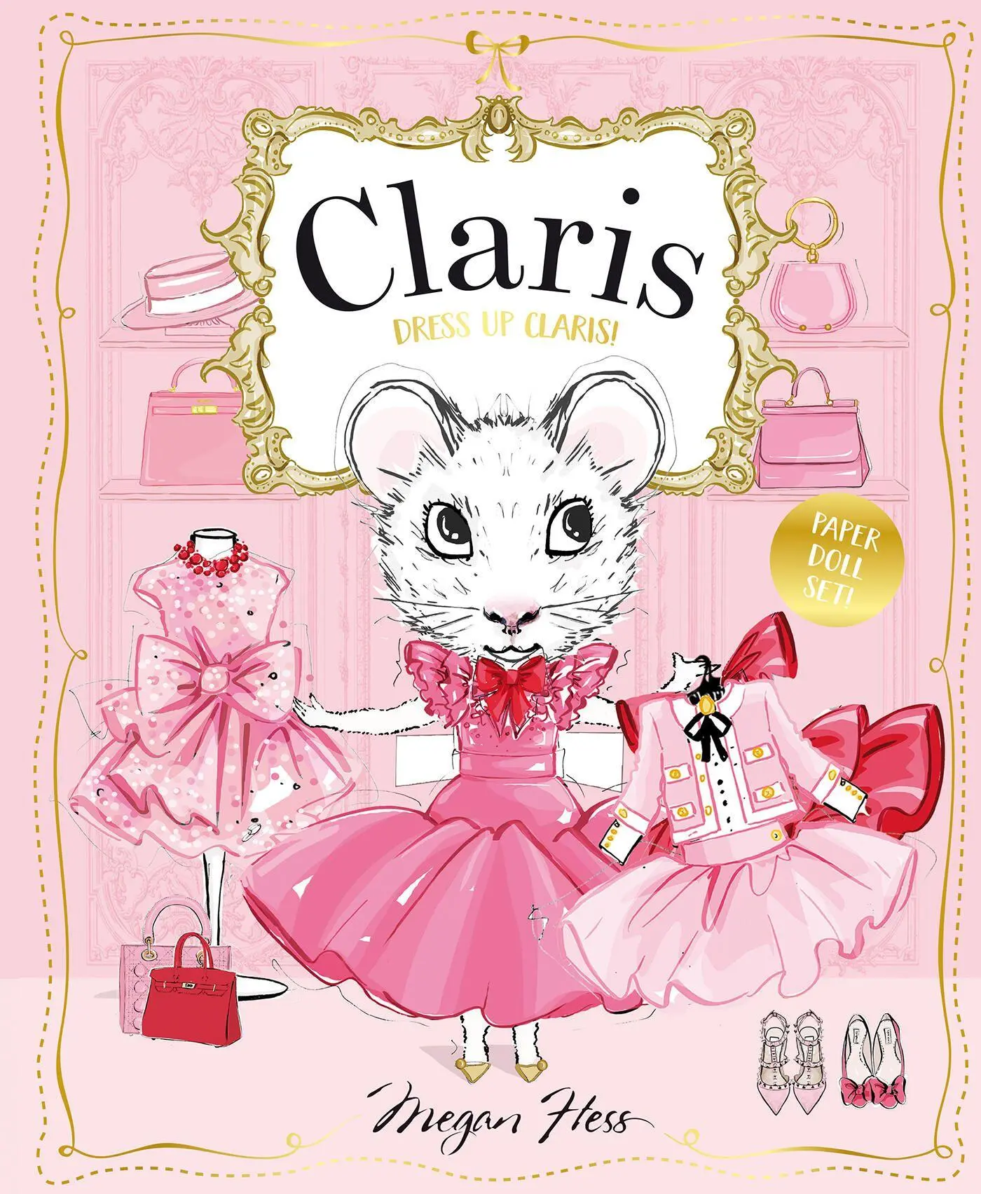 Cover: 9781761214332 | Dress Up Claris! Paper Doll Set | Megan Hess | Taschenbuch | Englisch