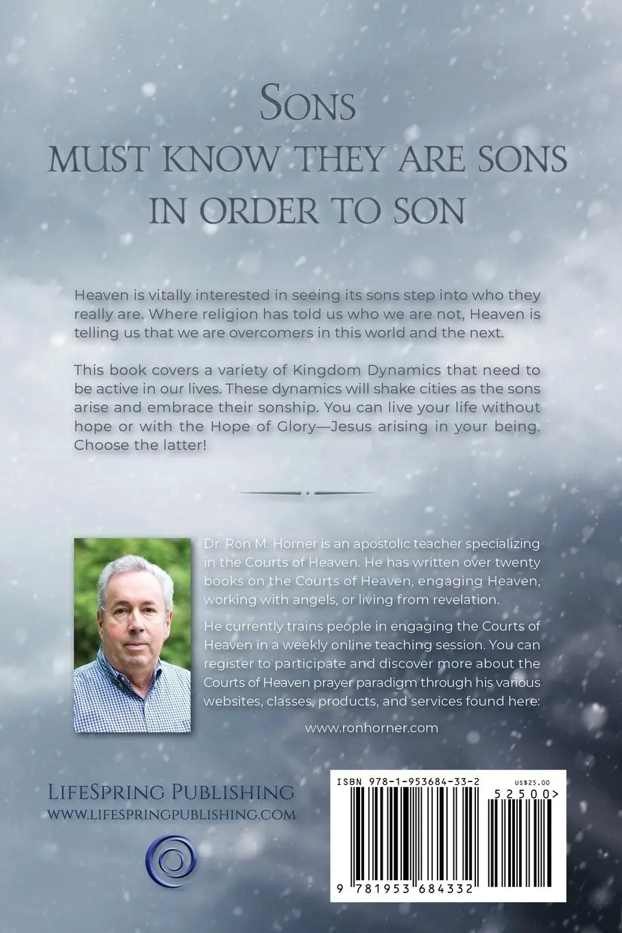 Rückseite: 9781953684332 | Kingdom Dynamics - Volume 1 | Principles for Sonship | Ron M. Horner