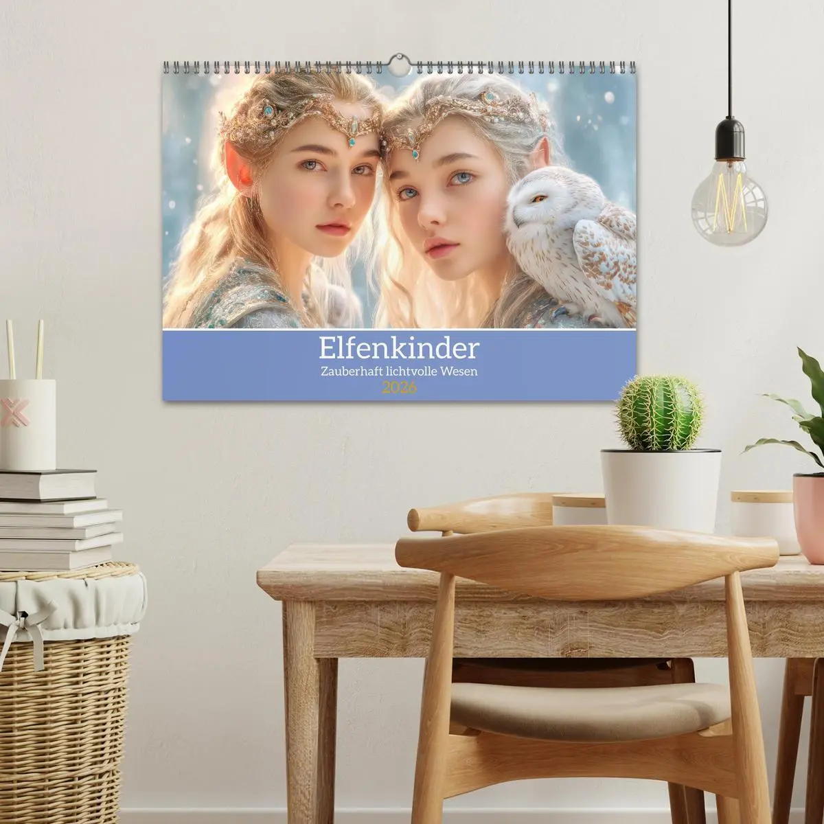 Bild: 9783516584332 | Elfenkinder - Zauberhaft lichtvolle Wesen (Wandkalender 2026 DIN A3...
