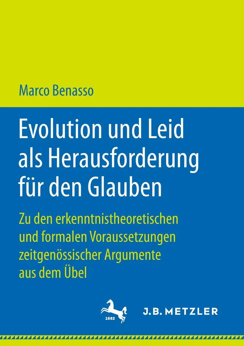 Cover: 9783658224332 | Evolution und Leid als Herausforderung für den Glauben | Marco Benasso