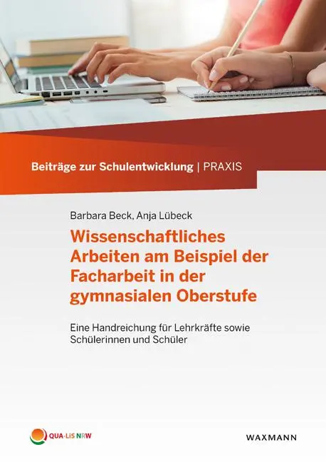 Cover: 9783830934332 | Wissenschaftliches Arbeiten am Beispiel der Facharbeit in der...